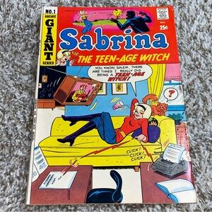 1971 ARCHIE Key 1st Issue Sabrina The Teenage Witch Bronze Age Comic Book #1
